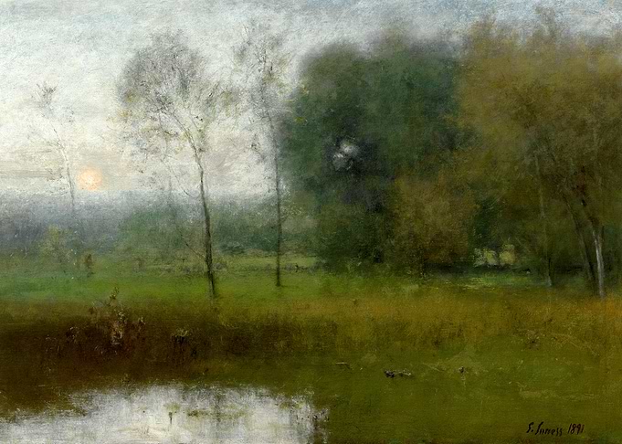 Peaceful Woodland Pond