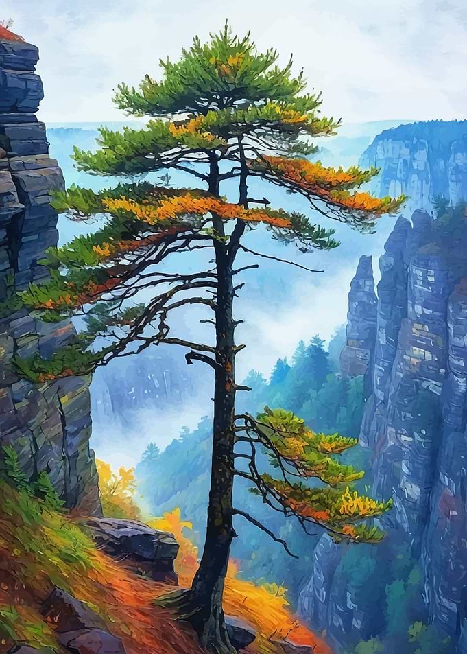 Lone Pine Mountain View