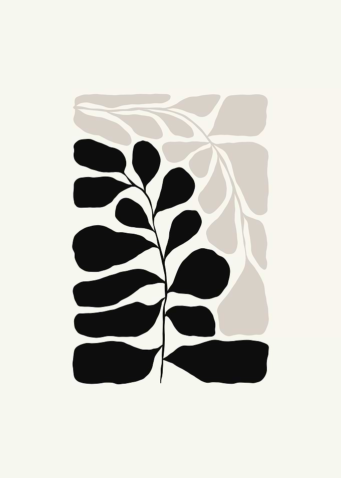 Simple flower leaves
