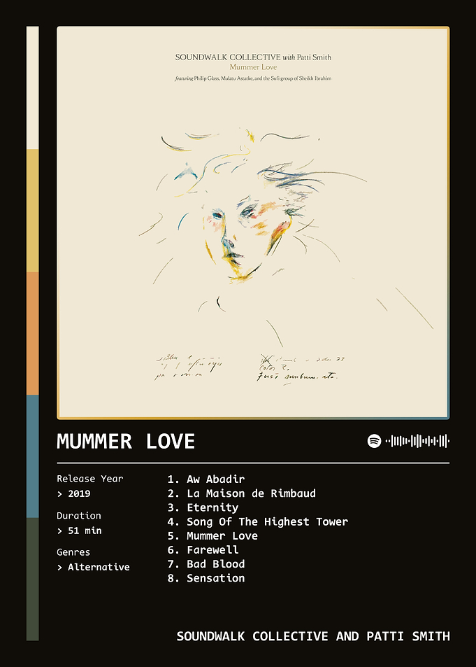 Mummer Love (2019) Album by Soundwalk Collective and Patti Smith