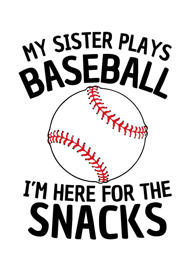 Funny Baseball Sister
