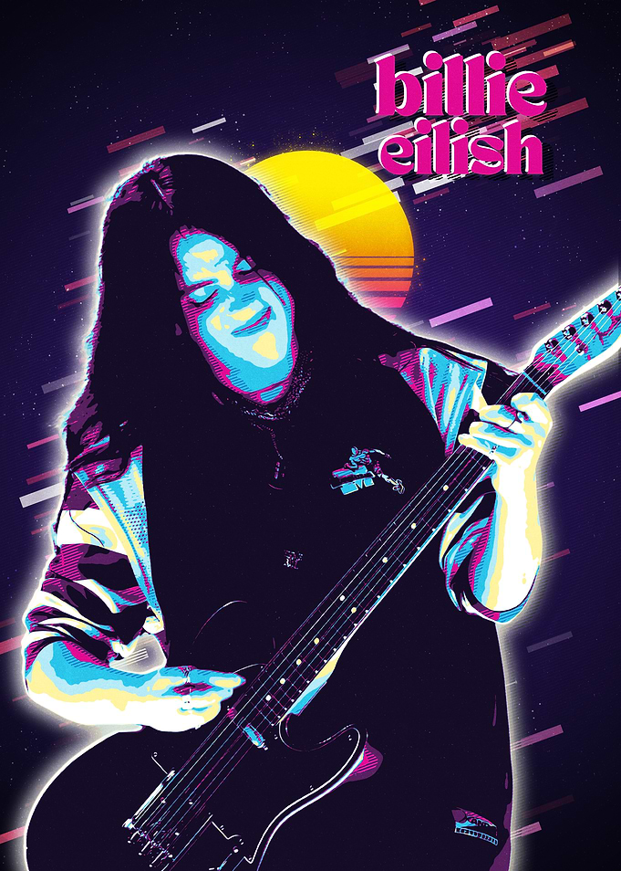 Billie Eilish Retro