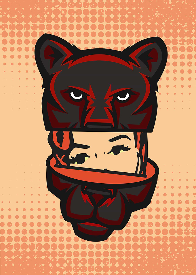 Wolf Mask Girl