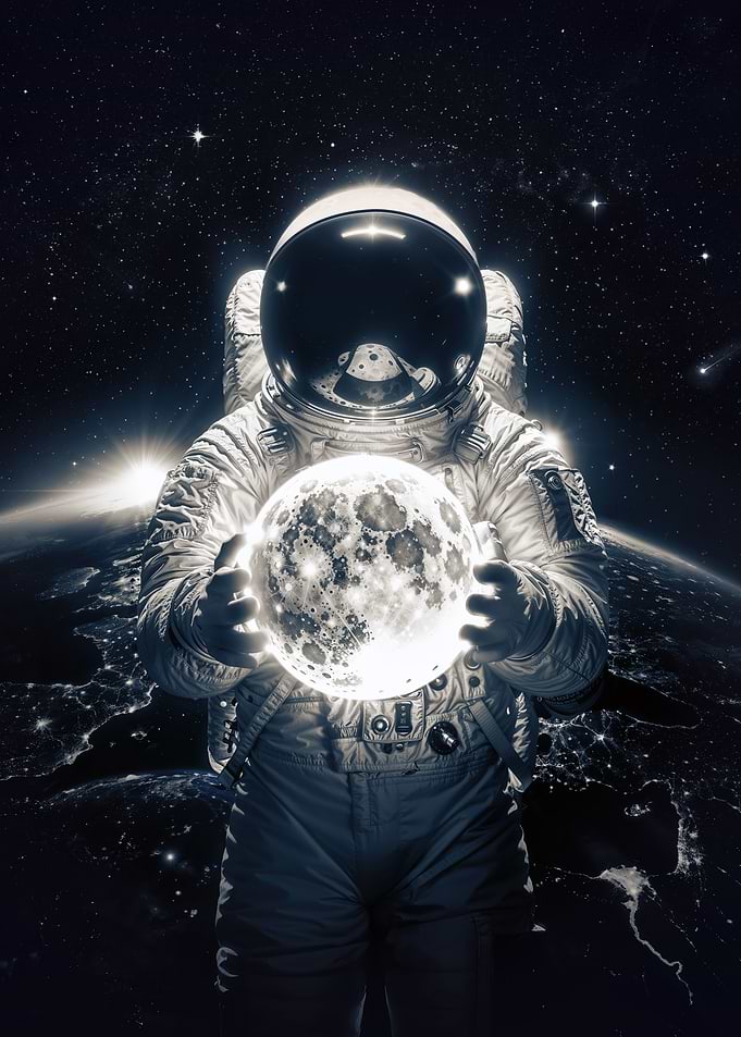 Astronaut Moon
