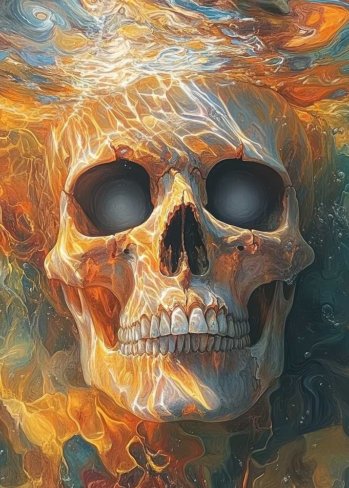 Skull in Water