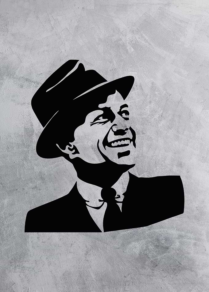 Frank Sinatra Silhouette
