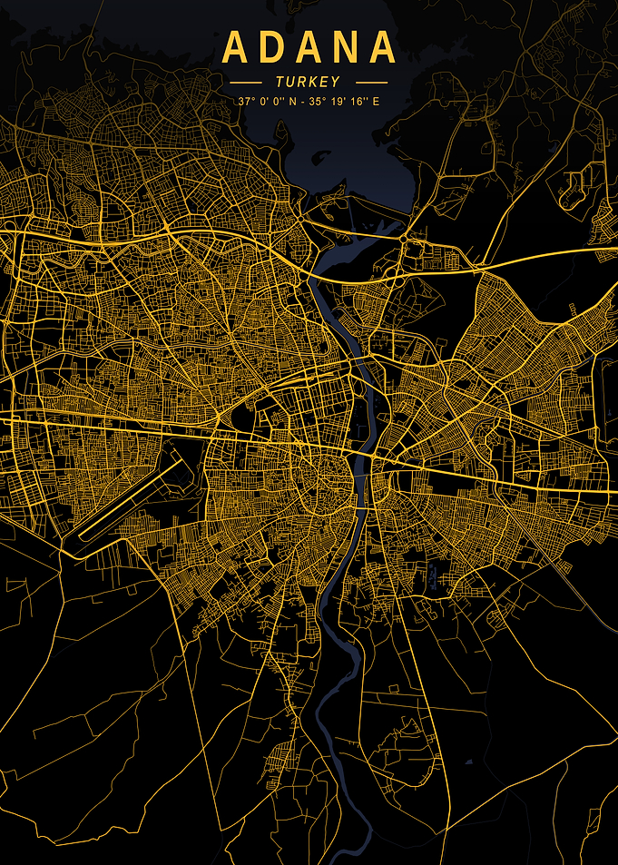 Adana Golden Map