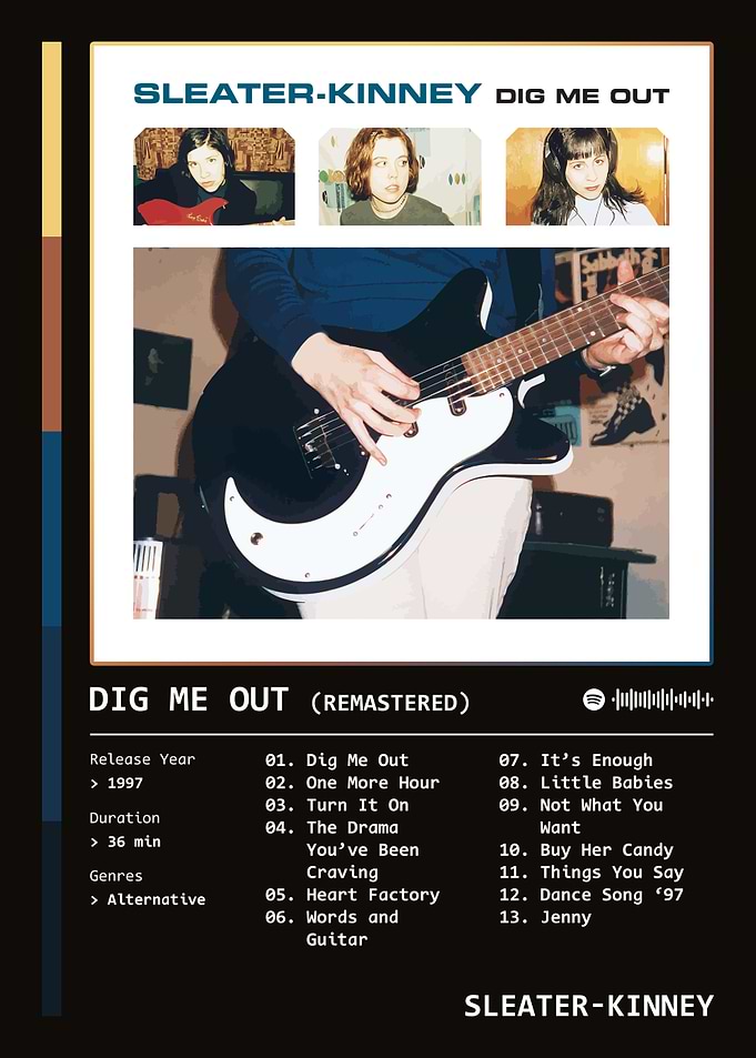 Dig Me Out (1997) Album by Sleater-Kinney