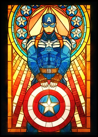 Stained Glass Captain