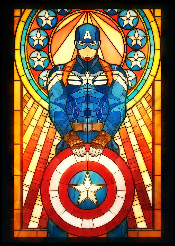 Stained Glass Captain