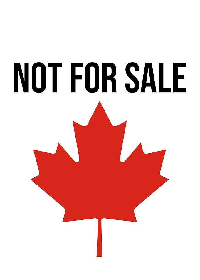 Canadian Maple Leaf Not For Sale