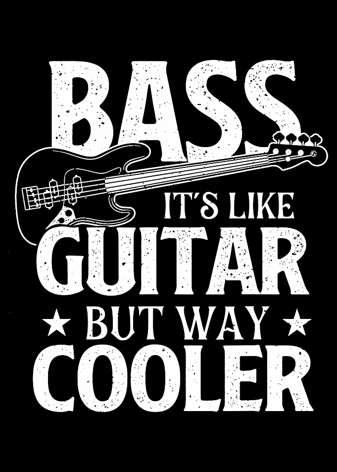 Bass Guitar Quote, Bass Guitar Art - Bass Guitar Player Gift - Boho Music Poster, Bass Guitar Print, Gift for Bassist