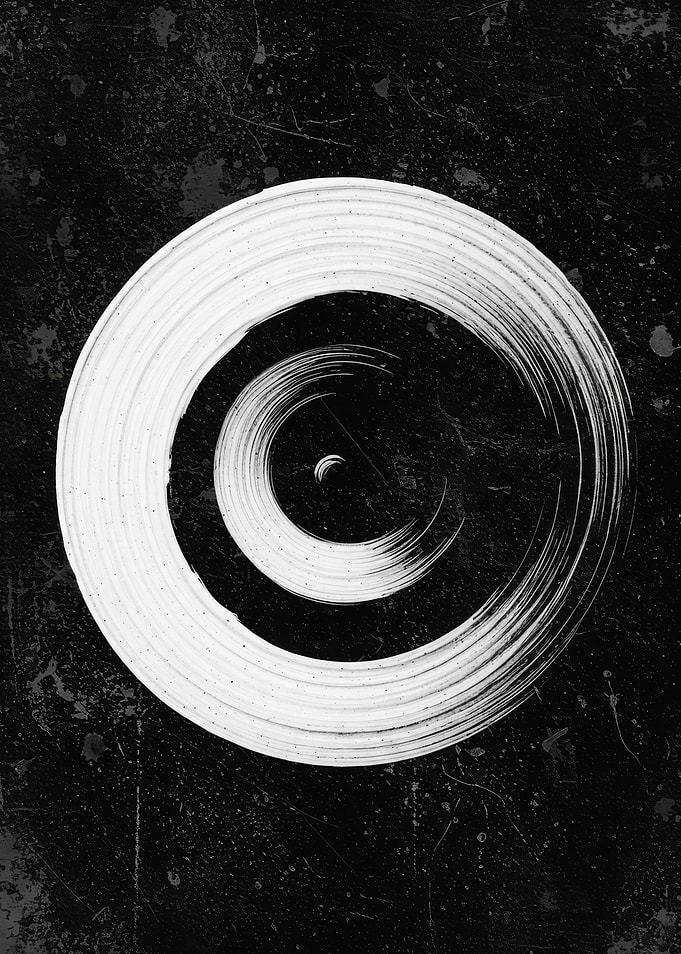 Abstract Spiral Art
