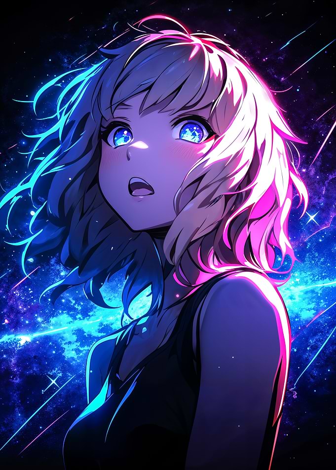 Anime Girl Glow