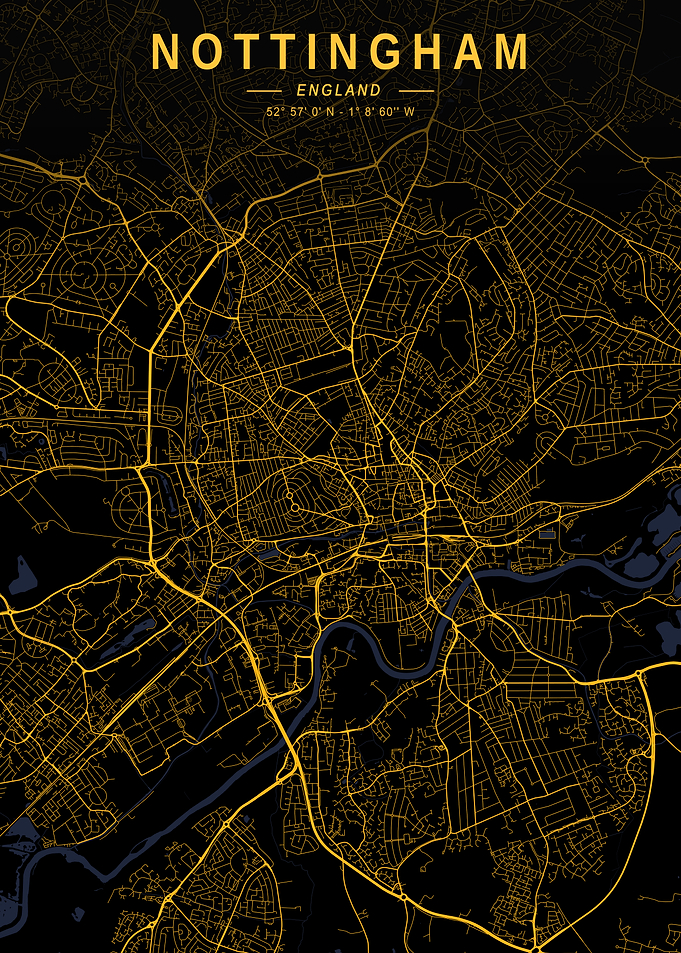 Nottingham Golden Map