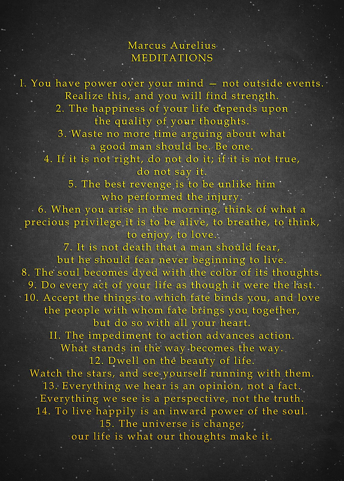 Marcus Aurelius Meditations