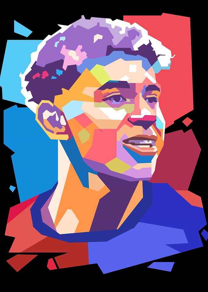Soccer Player Portrait