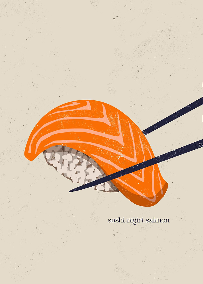 Salmon Nigiri Sushi