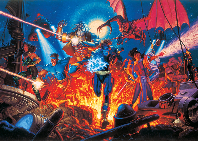X-Men 2099 Scene