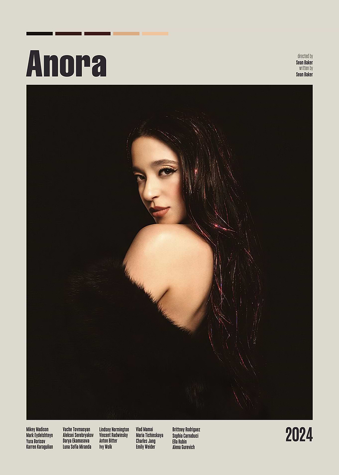 Anora Movie Poster