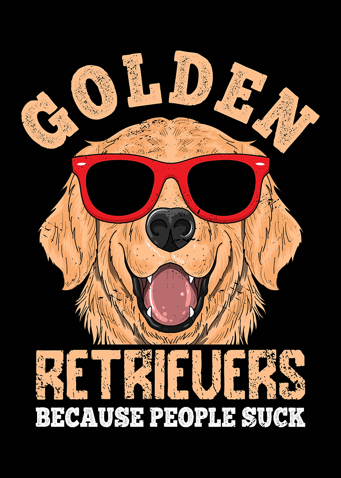 Golden Retriever Dog Design