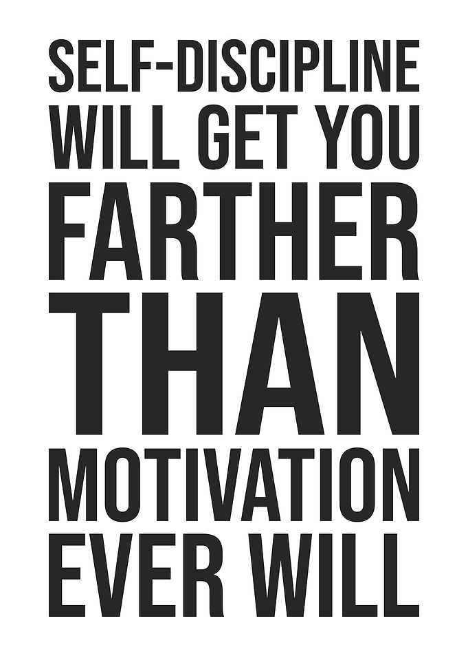 Self-Discipline Quote