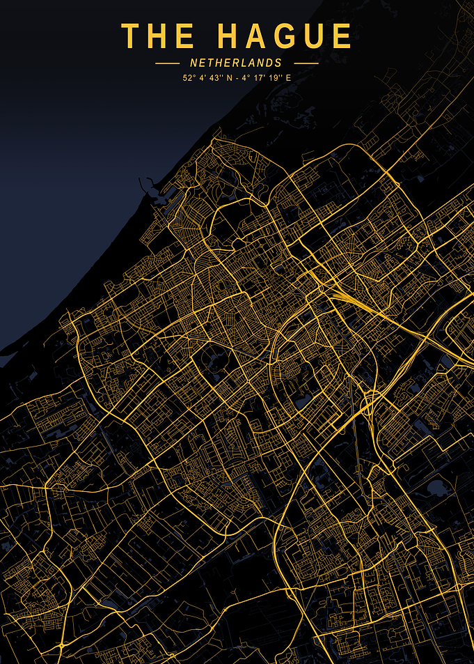 The Hague Golden Map