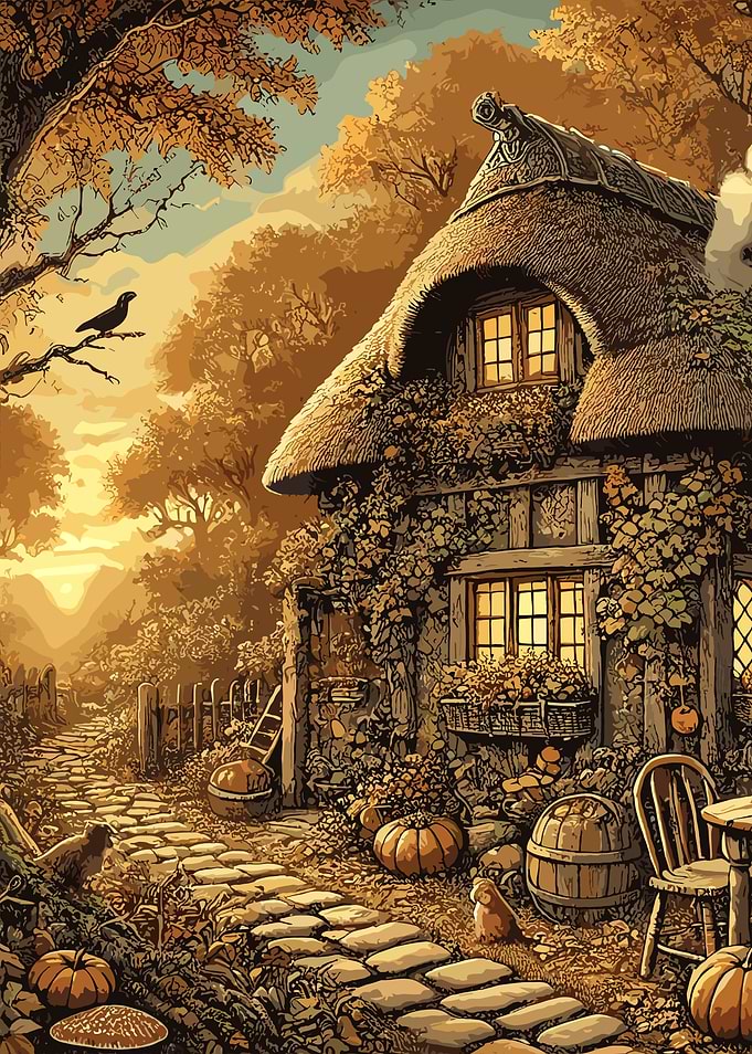 Autumn Cottage