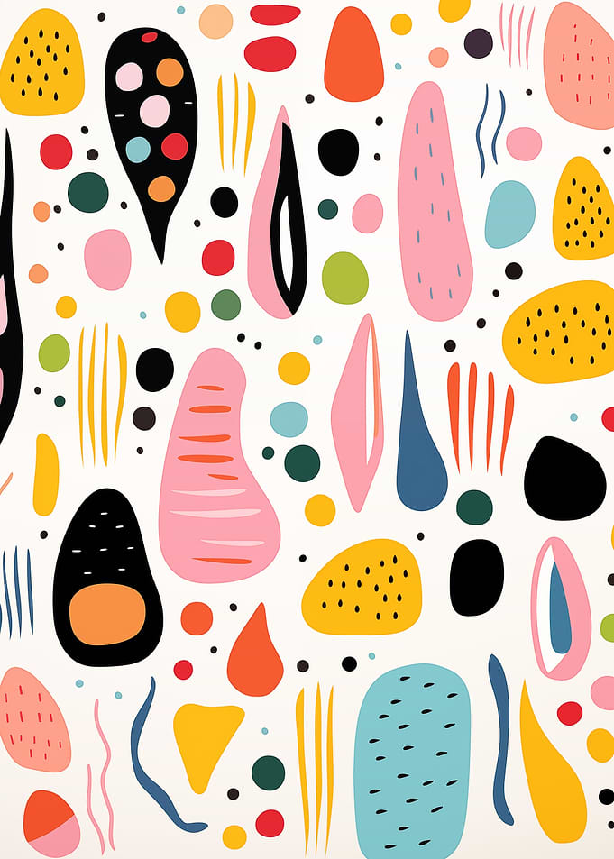 Abstract Colorful Shapes