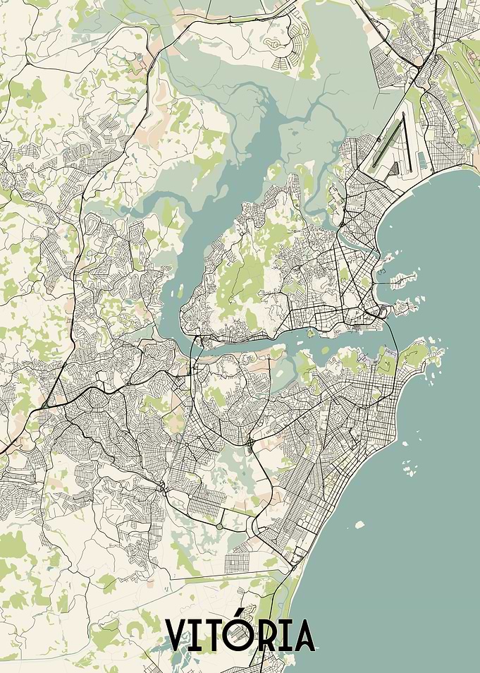 Vitoria City Map