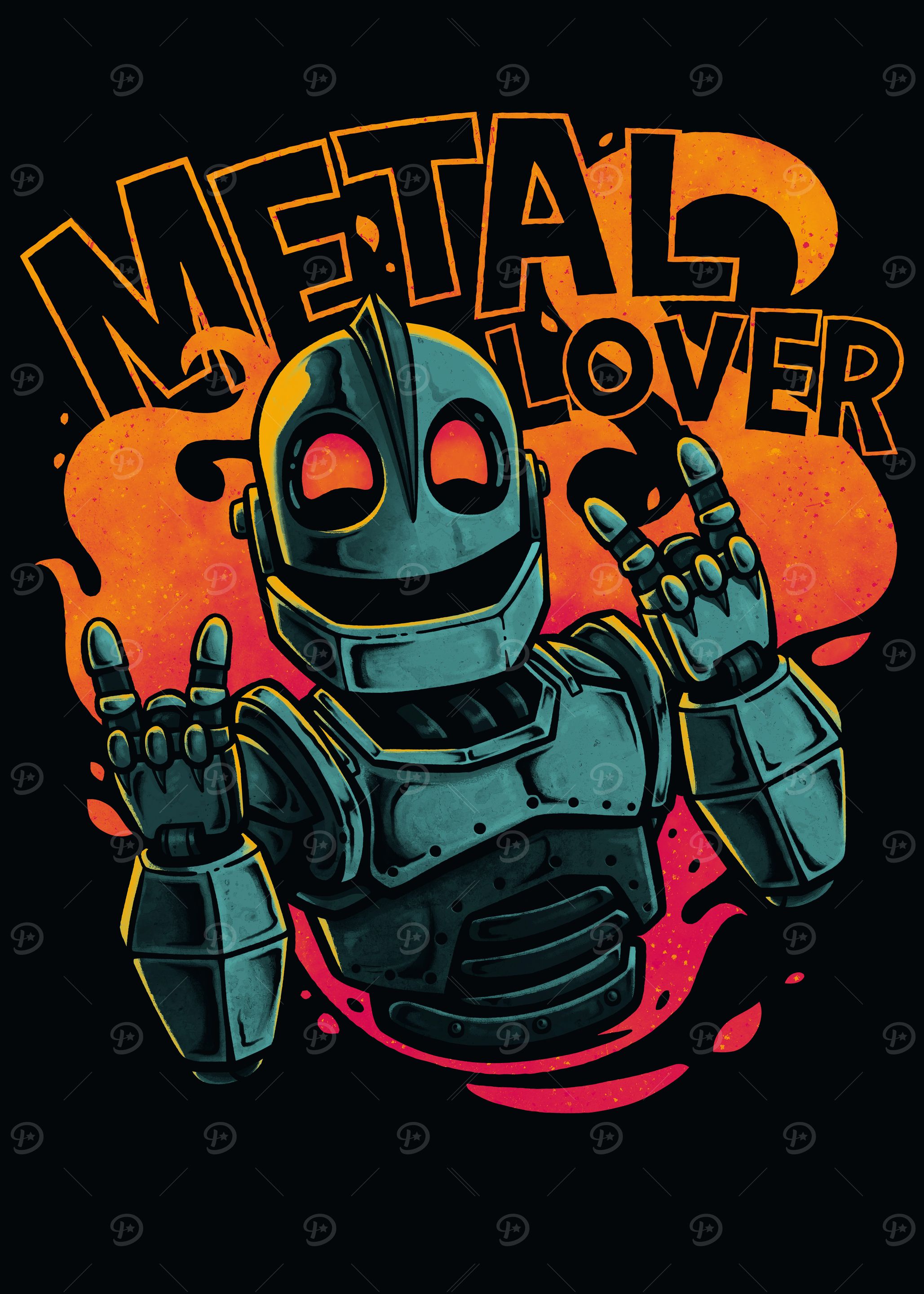 Metal Lover Robot