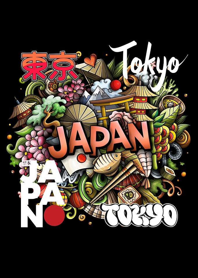 Japan Doodle Art