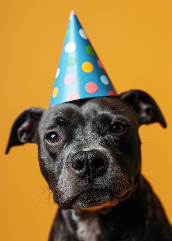 Serious Party Dog