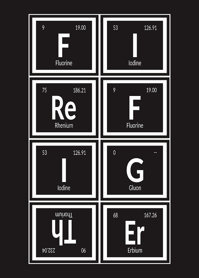 Firefighter Periodic Table