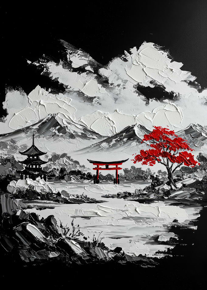 Japanese Landscape Painting