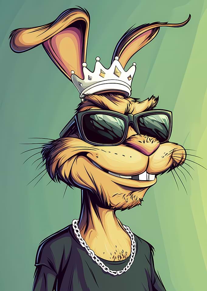 Cool King Bunny – Streetwise Royalty
