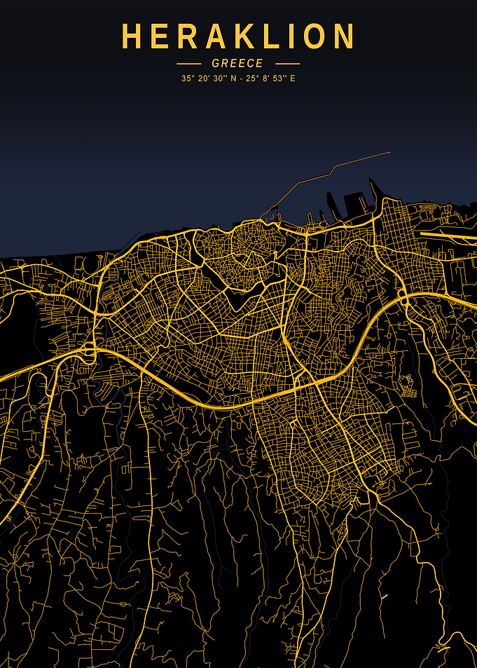 Heraklion Golden Map