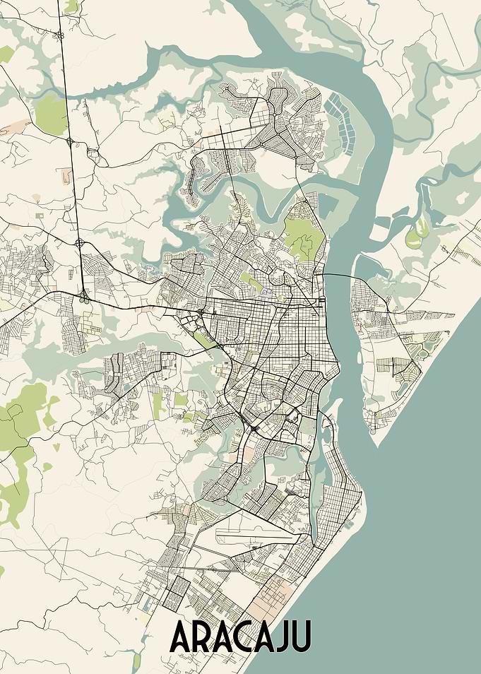 Aracaju City Map
