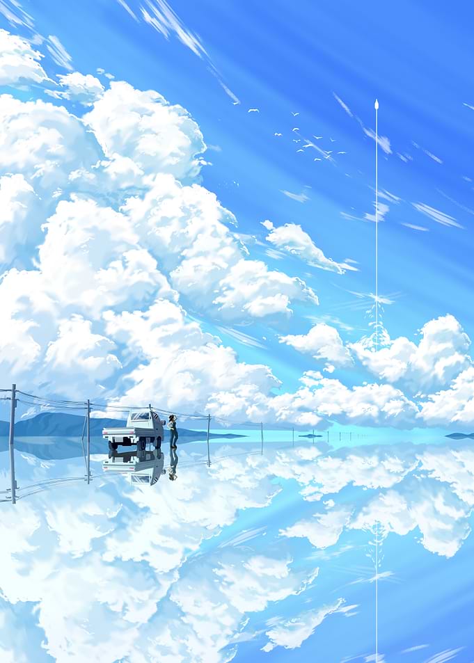 Blue Mirror Lake