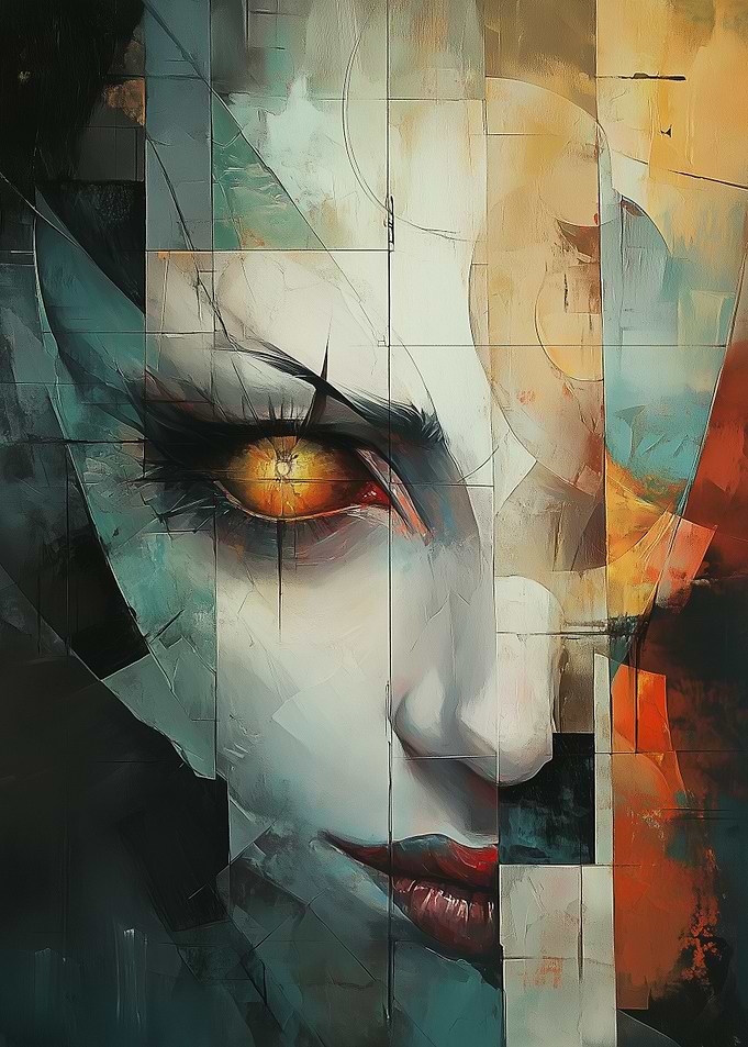 Golden Eye Portrait