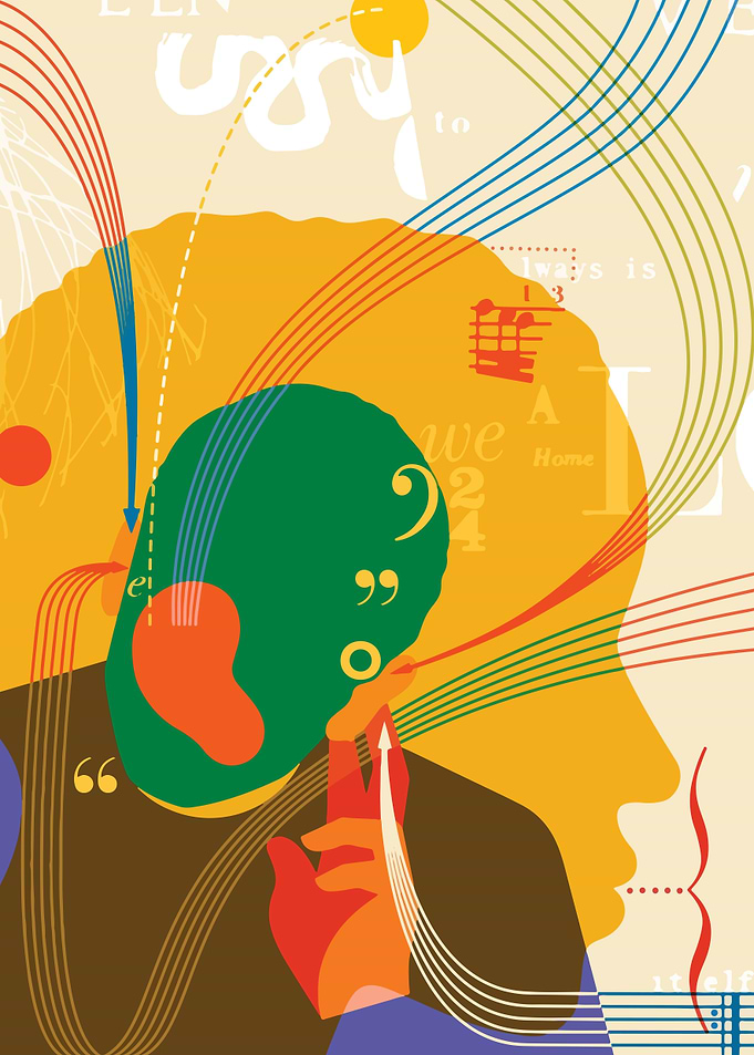 Abstract Music Illustration
