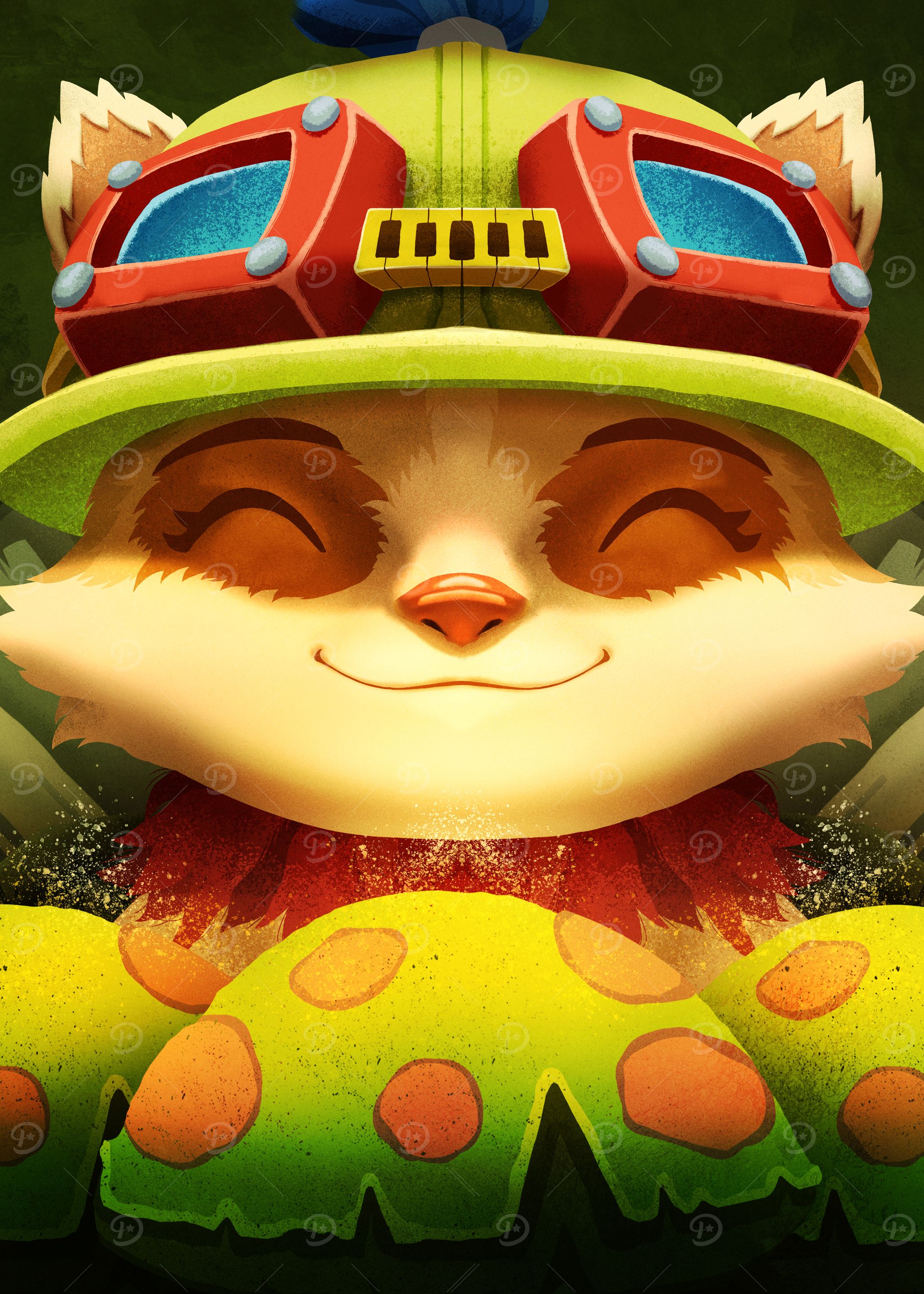 Teemo Posters Online - Shop Unique Metal Prints, Pictures