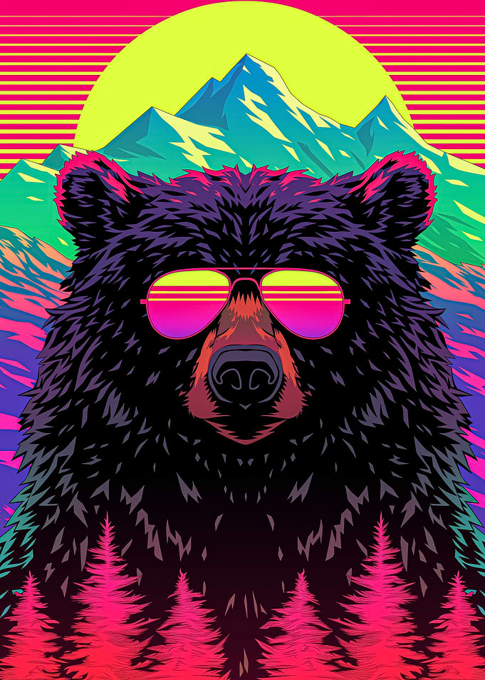 Retro Bear