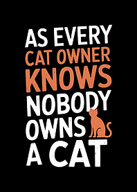Funny Cat Owner Quote Fun