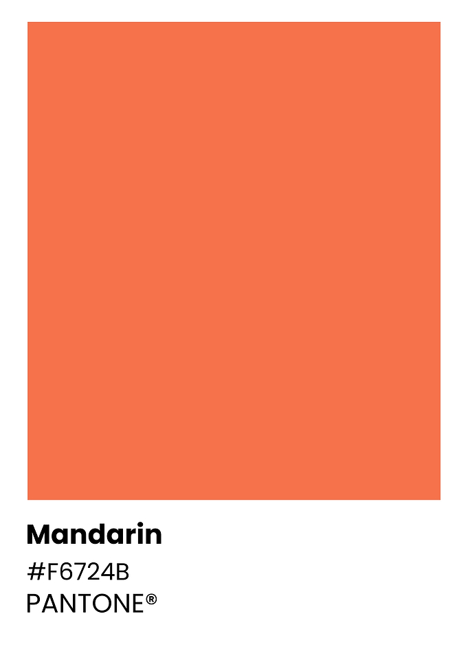 Pantone Mandarin Color