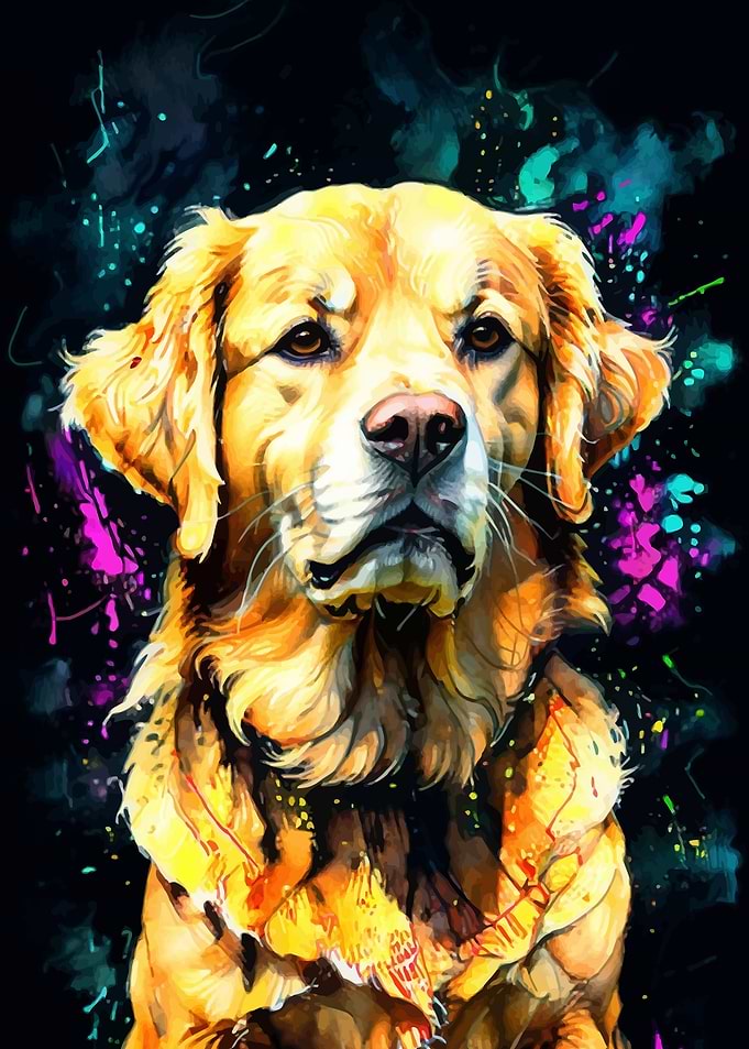 Golden Retriever Portrait