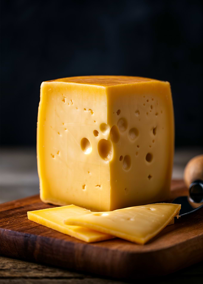 Swiss Cheese Block