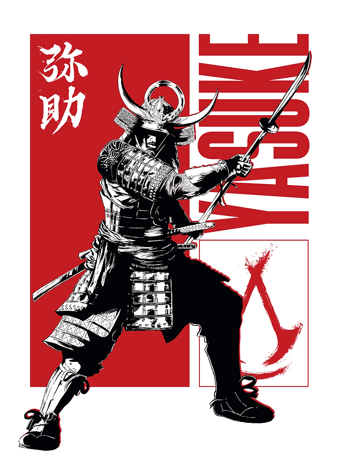 Yasuke Samurai White
