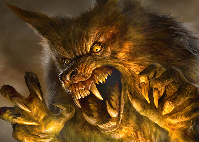 Werewolf Close-Up