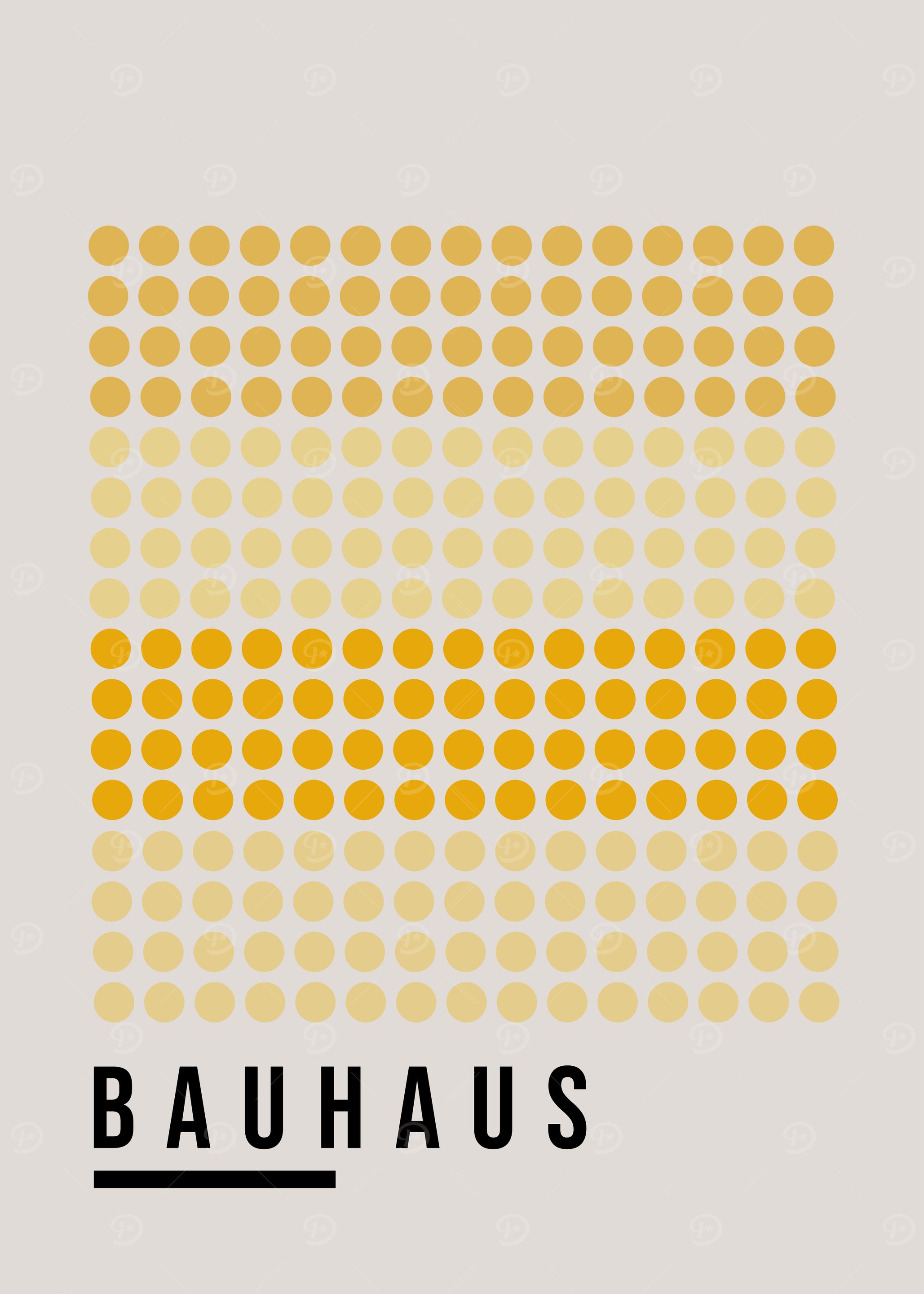 Bauhaus Dot Pattern